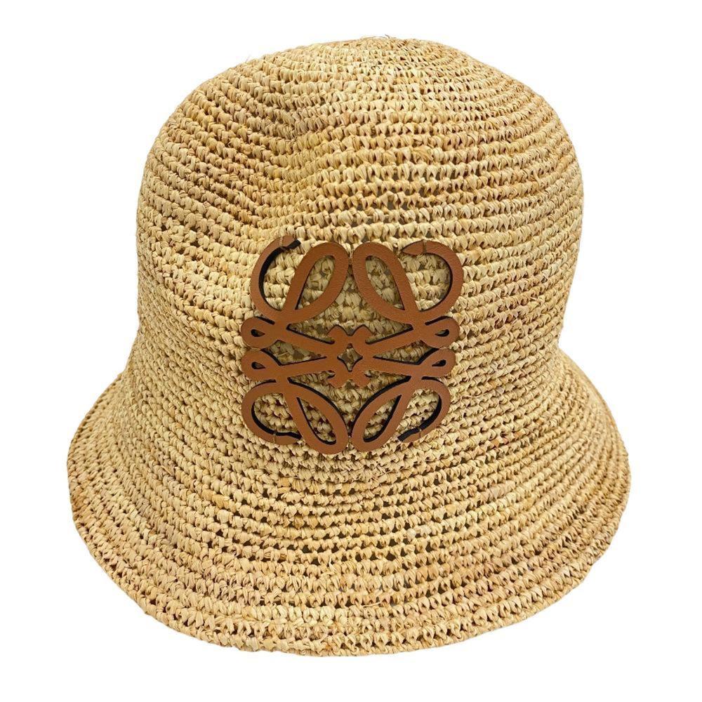 LOEWE Bucket Hat Anagram Beige Ladies - Picture 2 of 13